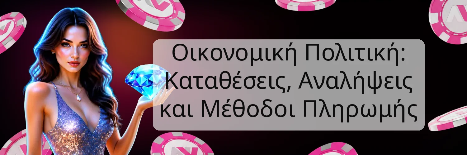 Οικονομική Πολιτική: Καταθέσεις, Αναλήψεις και Μέθοδοι Πληρωμής Οικονομική Πολιτική: Καταθέσεις, Αναλήψεις και Μέθοδοι Πληρωμής